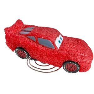 Disney Pixar Cars Lightning McQueen Bedside Lamp Tabletop Night Light NO LIGHT